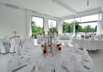 Wasserblick, Hof und Garten, Gala, Bestuhlung, Dinner